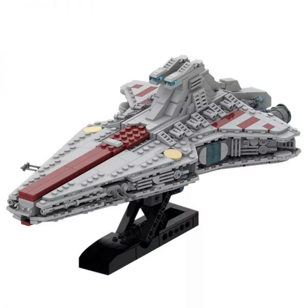 MOC 45566 Venator Class Republic attack cruiser Star Wars by Red5 Leader MOCFACTORY 2 - MOULD KING