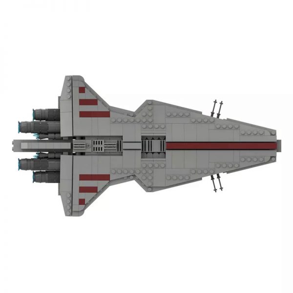 MOC 45566 Venator Class Republic attack cruiser Star Wars by Red5 Leader MOCFACTORY 4 - MOULD KING