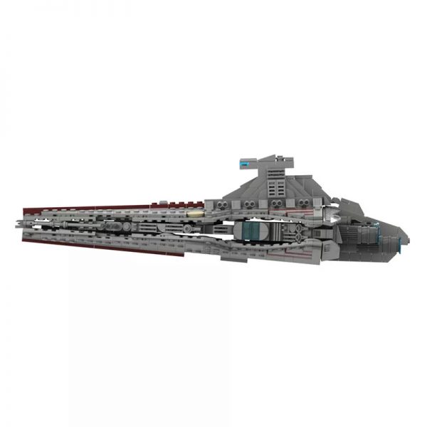 MOC 45566 Venator Class Republic attack cruiser Star Wars by Red5 Leader MOCFACTORY 5 - MOULD KING