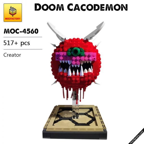 MOC 4560 Doom Cacodemon Creator by ThatSnillet MOC FACTORY - MOULD KING