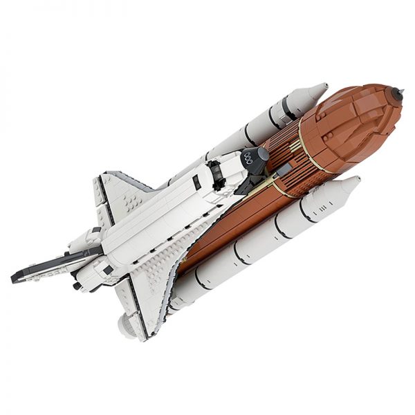MOC 46228 Space Shuttle 1110 Scale Space by KingsKnight MOC FACTORY 2 - MOULD KING