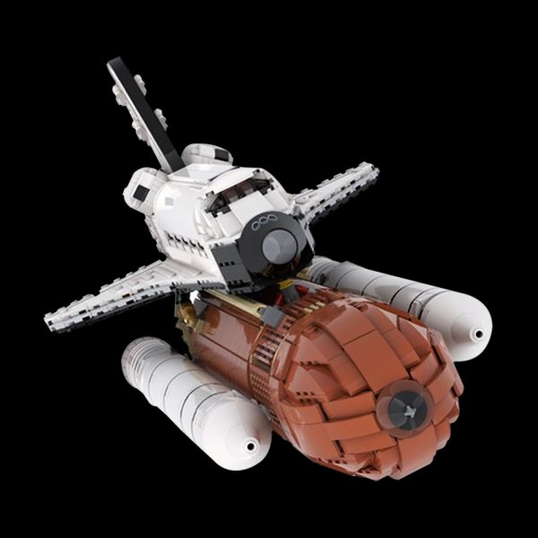 MOC 46228 Space Shuttle 1110 Scale Space by KingsKnight MOC FACTORY 4 - MOULD KING
