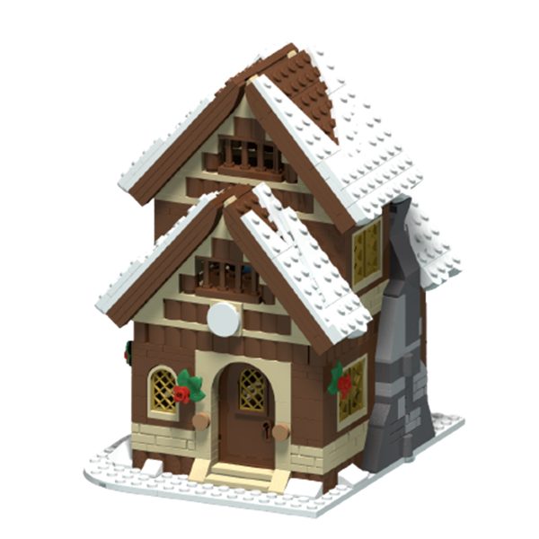 MOC 47615 Winter House Creator by MX32 MOCFACTORY 3 - MOULD KING