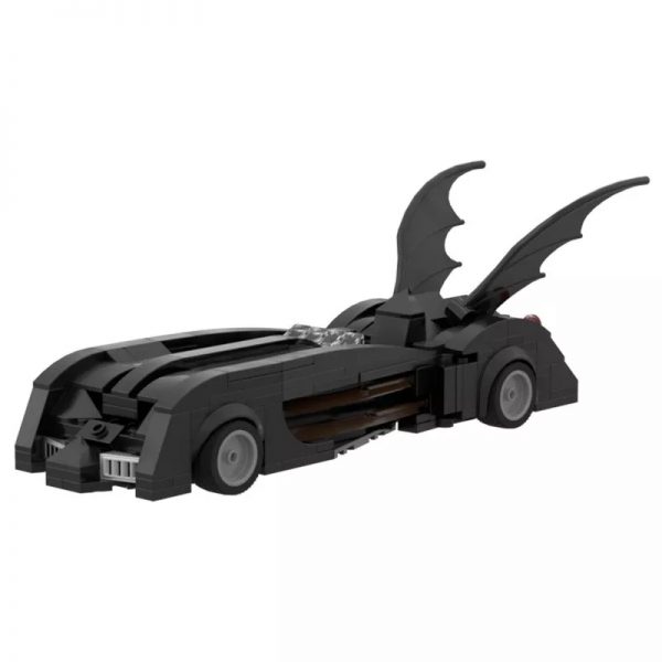 MOC 47860 Batman Robin Batmobile Batman Movie by Bens Bricks MOCFACTORY 2 - MOULD KING