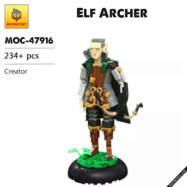 MOC 47916 Elf Archer Creator by vir a cocha MOC FACTORY - MOULD KING