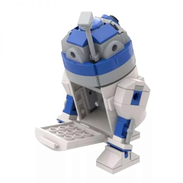 MOC 48008 R2 D2 Star Wars by Jean Bomber MOC FACTORY 3 - MOULD KING