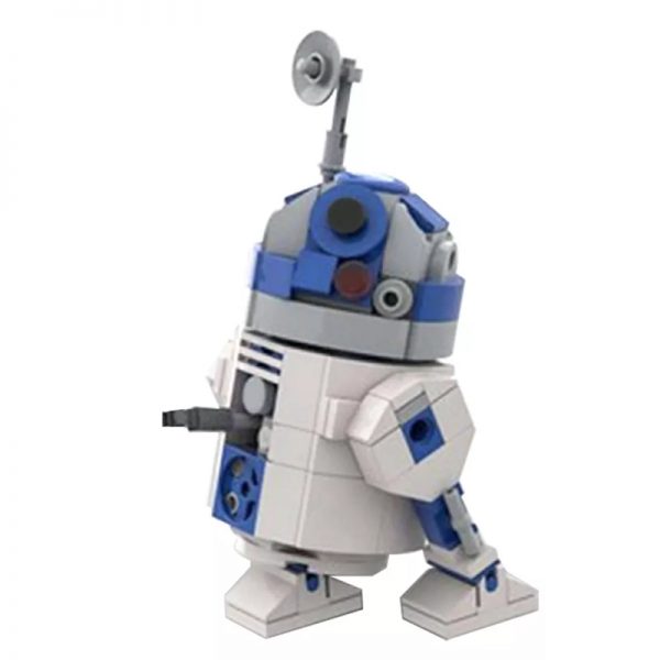 MOC 48008 R2 D2 Star Wars by Jean Bomber MOC FACTORY 4 - MOULD KING