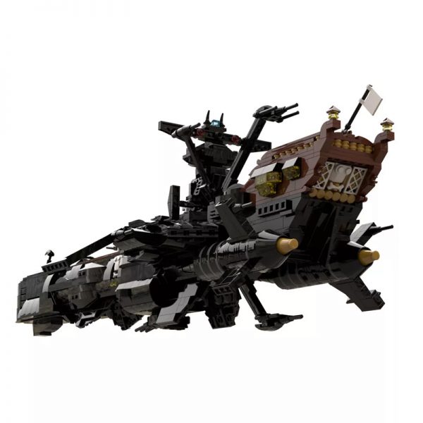 MOC 48193 Space Pirate Ship Arcadia Captain Harlock Albator Space by apenello MOC FACTORY 4 - MOULD KING