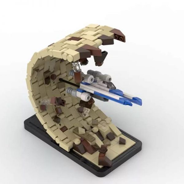 MOC 48198 There Is No Horizon Escape From Jedha Micro UWing Rogue One Star Wars by 6211 MOC FACTORY 2 - MOULD KING