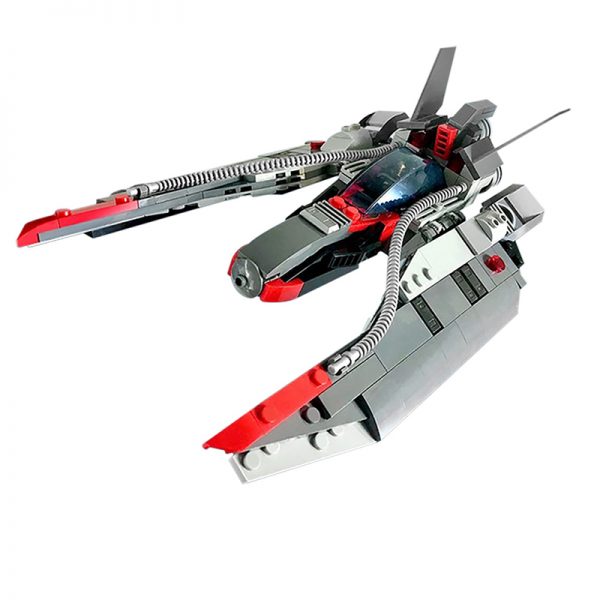 MOC 48831 Star Fighter Space Ship Space by MadMocs MOC FACTORY 2 - MOULD KING