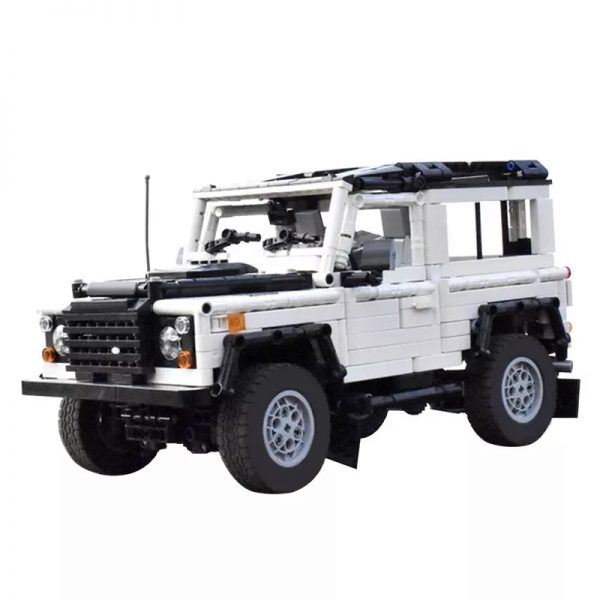 MOC 49183 Land Rover Defender 90 Off road Car by ArsMan064 MOCFACTORY 2 - MOULD KING