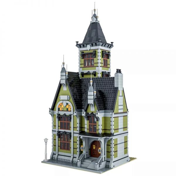MOC 49479 Old Mansion 10273 Haunted House Modular Modification Modular Buildings by Das Felixle MOC FACTORY2 - MOULD KING