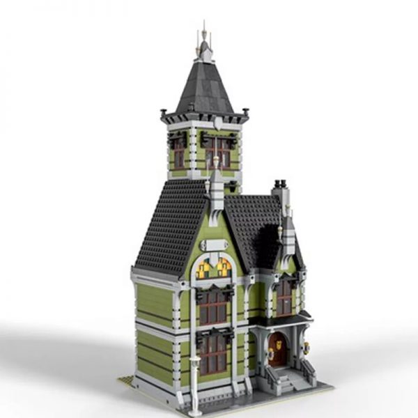 MOC 49479 Old Mansion 10273 Haunted House Modular Modification Modular Buildings by Das Felixle MOC FACTORY3 - MOULD KING