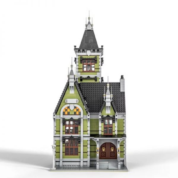 MOC 49479 Old Mansion 10273 Haunted House Modular Modification Modular Buildings by Das Felixle MOC FACTORY5 - MOULD KING
