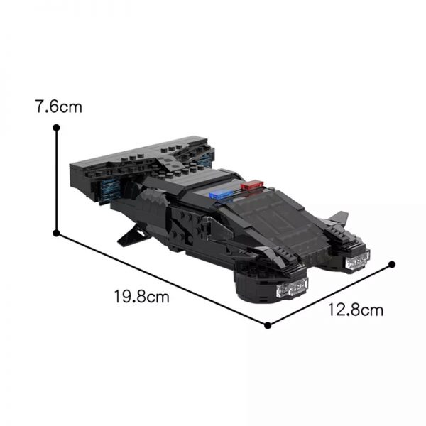MOC 50095 Cyberpunk 2077 MAX TAC Police Vehicle From 2013 Teaser Trailer Technic by YCBricks MOC FACTORY 7 - MOULD KING