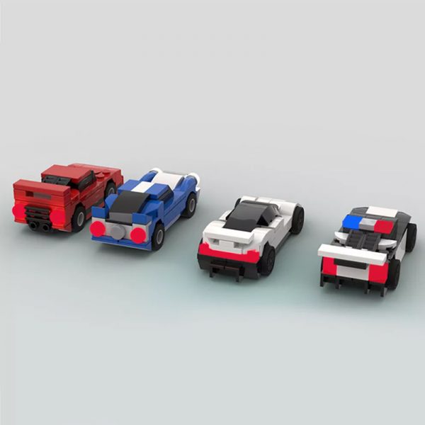 MOC 50568 Car pack 2 155 scale Creator by Mobilbenja FACTORY 2 - MOULD KING