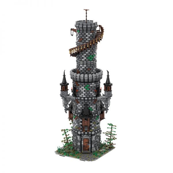 MOC 50724 Wizards Tower Modular Building by povladimir MOC FACTORY 2 - MOULD KING