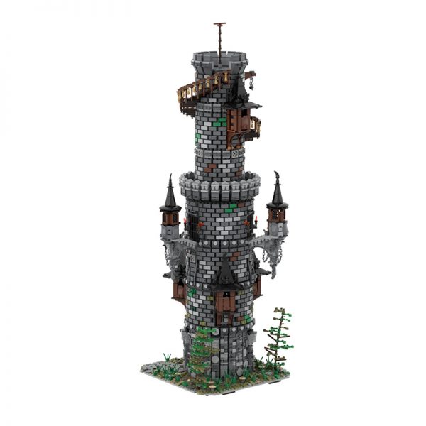 MOC 50724 Wizards Tower Modular Building by povladimir MOC FACTORY 3 - MOULD KING