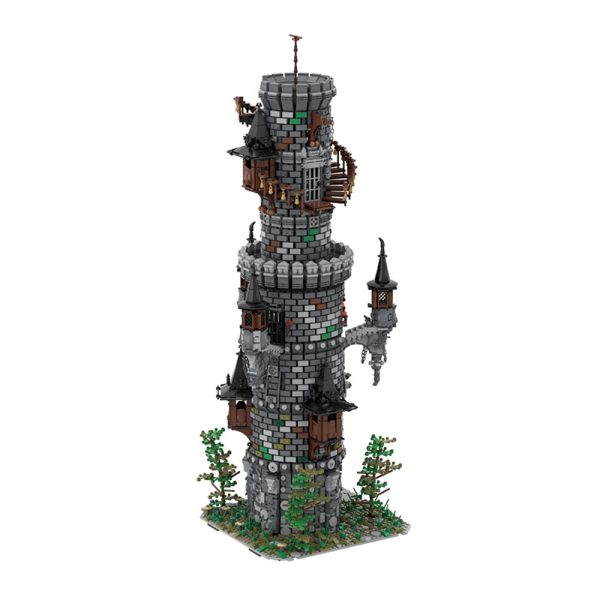 MOC 50724 Wizards Tower Modular Building by povladimir MOC FACTORY 4 - MOULD KING