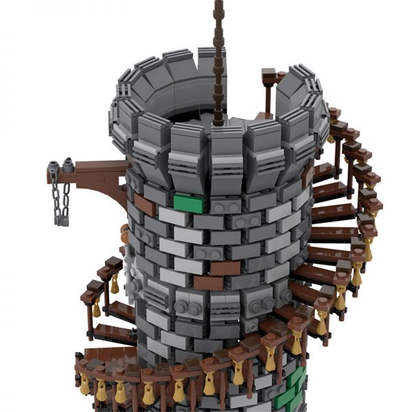 MOC 50724 Wizards Tower Modular Building by povladimir MOC FACTORY 6 - MOULD KING
