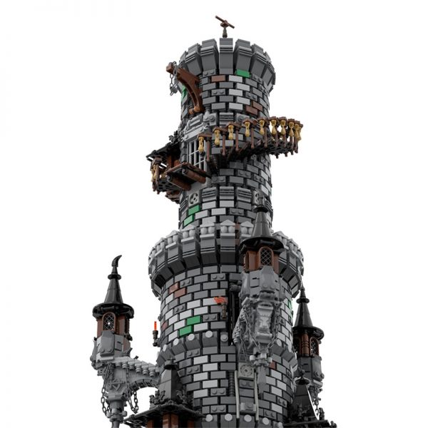 MOC 50724 Wizards Tower Modular Building by povladimir MOC FACTORY 8 - MOULD KING