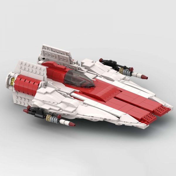 MOC 51096 RZ 1 A Wing Starfighter Star Wars by McGreedy MOC FACTORY 2 - MOULD KING