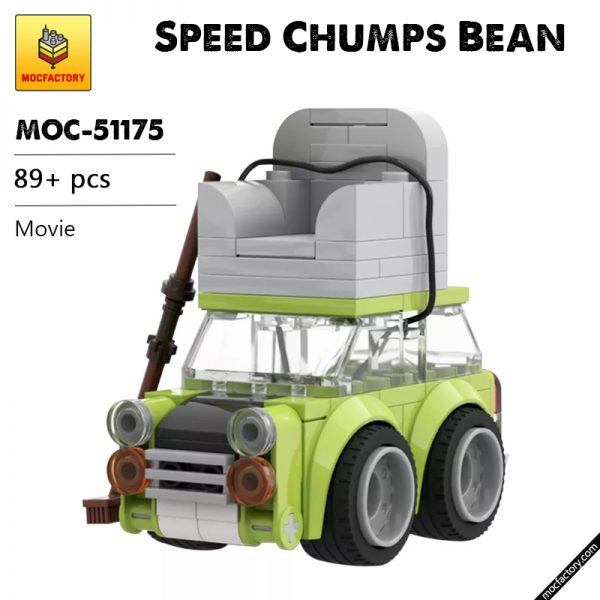 MOC 51175 Speed Chumps Bean Movie by TheBricketeer MOC FACTORY - MOULD KING