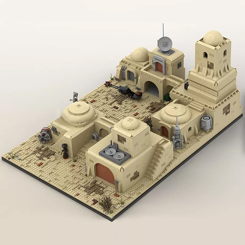 MOC-52200 Tatooine Mos Eisley Cantina #1 Star Wars by MOCOPOLIS MOC FACTORY