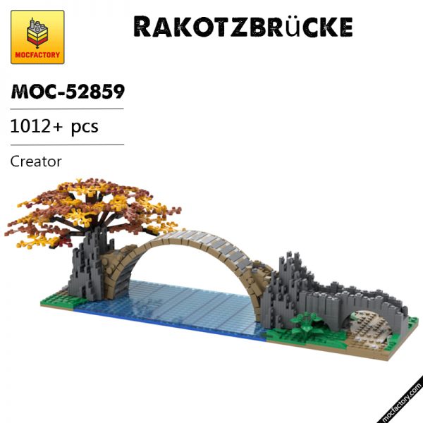 MOC 52859 Rakotzbrucke Creator by Chricki MOC FACTORY - MOULD KING