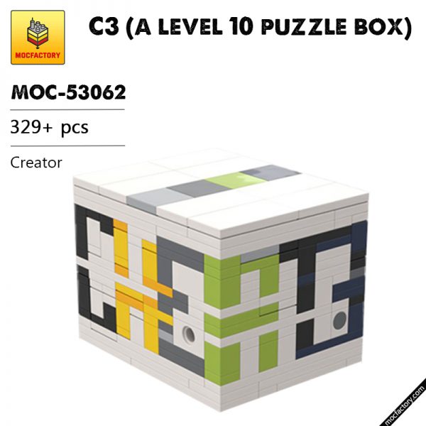 MOC 53062 C3 a level 10 puzzle box Creator by cheat3 puzzles MOC FACTORY - MOULD KING