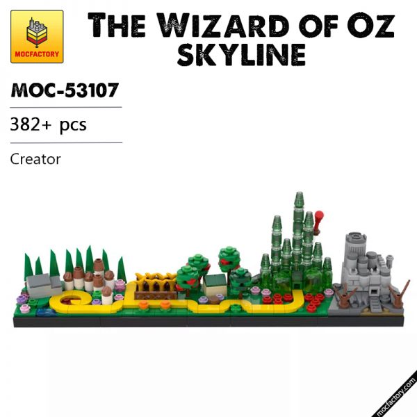 MOC 53107 The Wizard of Oz skyline Creator by benbuildslego MOC FACTORY - MOULD KING