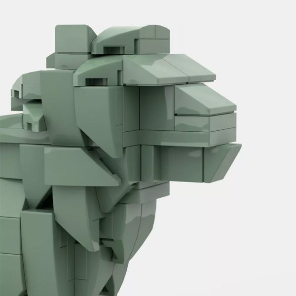 MOC 53134 Art Institute Lion Creator by bric 4 - MOULD KING