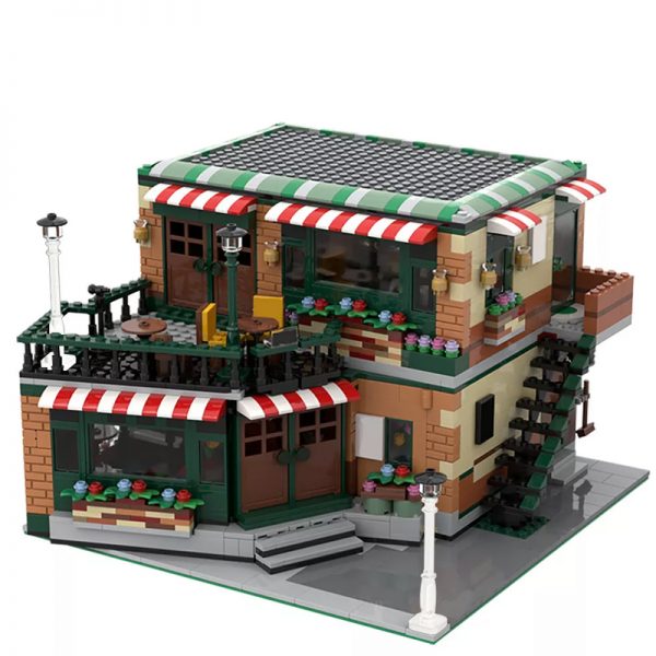MOC 54894 Modular Central Perk Cafe Pub Modular Building by LegoArtisan MOC FACTORY 2 - MOULD KING