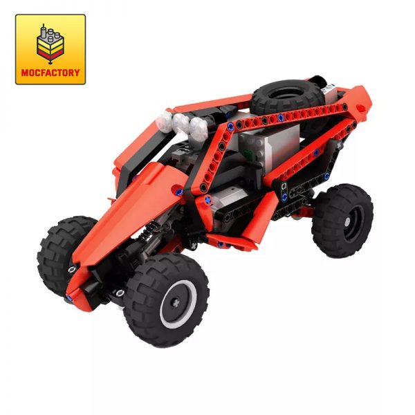 MOC 5517 Fun RC Buggy with Trailer by LForces MOC FACTORY - MOULD KING