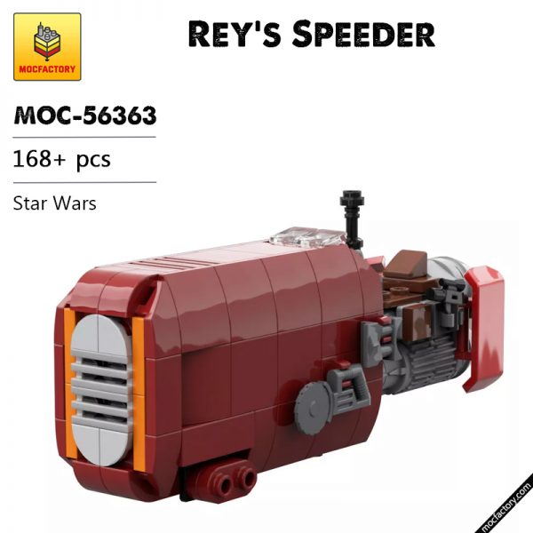 MOC 56363 Reys Speeder Star Wars by JohndieRocks MOC FACTORY - MOULD KING