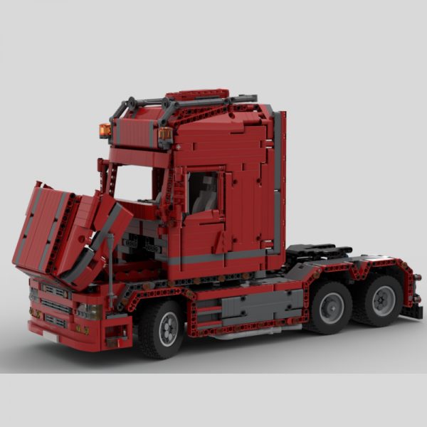 MOC 57465 Scania Truck T 580 Torpedo Technic by Furchtis MOC FACTORY 3 - MOULD KING