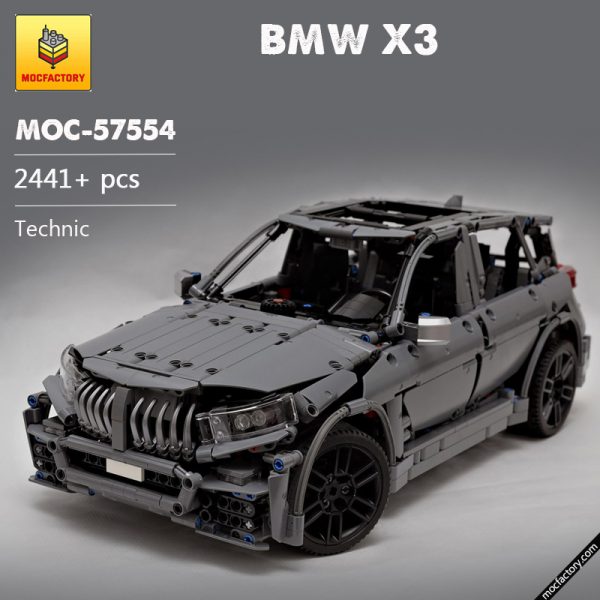 MOC 57554 BMW X3 Technic by Jeroen Ottens MOC FACTORY - MOULD KING