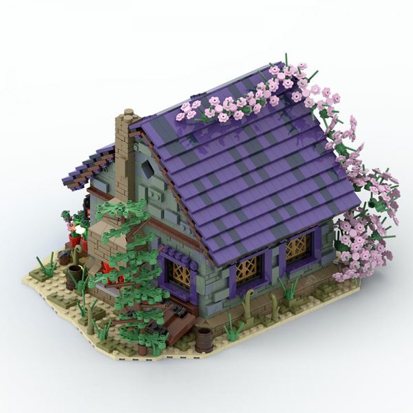 MOC 57928 Summer House Modular Building by povladimir MOC FACTORY 5 - MOULD KING
