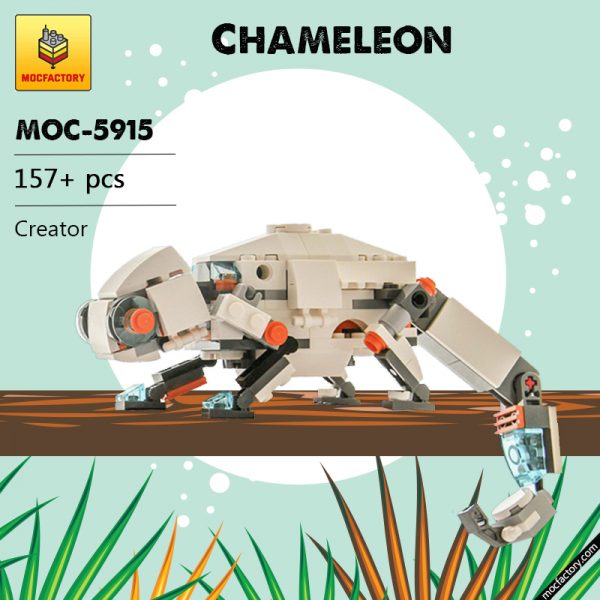 MOC 5915 Chameleon Creator by dvdliu MOC FACTORY - MOULD KING