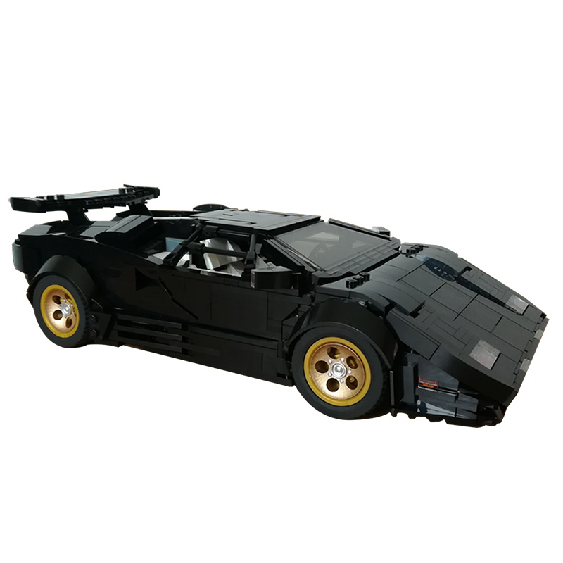LEGO MOC Lamborghini Countach LP5000S QV (redesigned) by Rastacoco