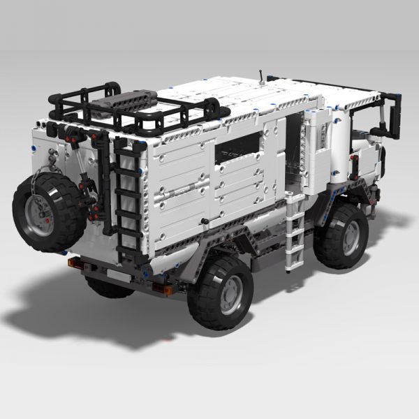 MOC 59852 4x4 Expedition Truck Motorized version Technic by Superkoala MOC FACTORY 4 - MOULD KING