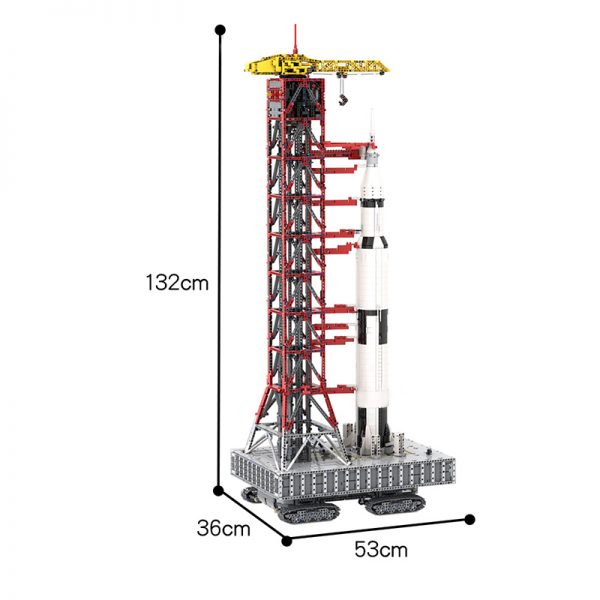 MOC 60088 Launch Tower Mk I for Saturn V 2130992176 with Crawler Space by Janotechnic MOC FACTORY 7 - MOULD KING