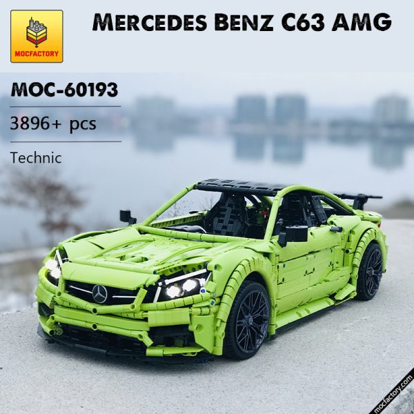 MOC 60193 Mercedes Benz C63 AMG Technic by Loxlego MOC FACTORY - MOULD KING