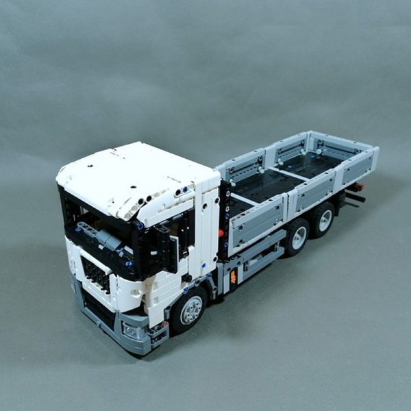 MOC 60643 Flatbed Truck Technic by DamianPLE Lego Garage MOC FACTORY 2 - MOULD KING