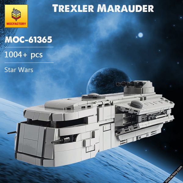 MOC 61365 Trexler Marauder Star Wars by EDGE OF BRICKS MOC FACTORY - MOULD KING
