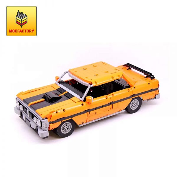 MOC 6296 1971 Ford Falcon XY GTHO III by doc brown MOC FACTORY - MOULD KING