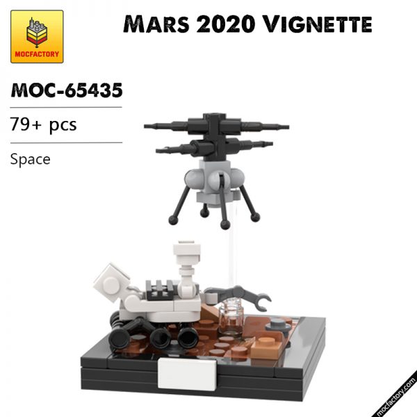 MOC 65435 Mars 2020 Vignette Space by SpaceXplorer MOCs MOC FACTORY - MOULD KING