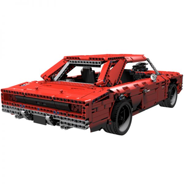 MOC 65657 1968 Dodge Charger MOD Technic by jb70 MOC FACTORY 3 - MOULD KING