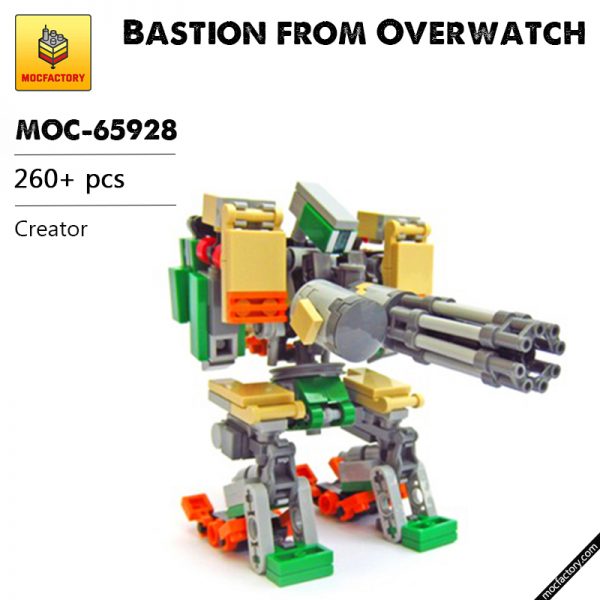 MOC 65928 Bastion from Overwatch Creator by KMX Creations MOC FACTORY - MOULD KING