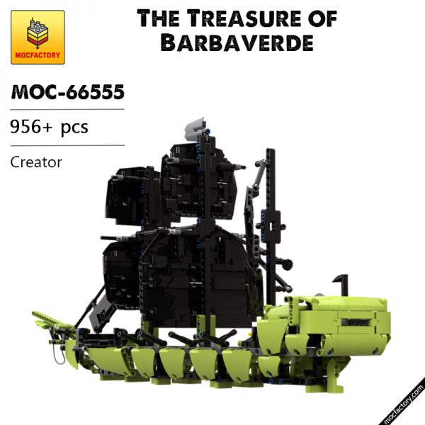 MOC 66555 The Treasure of Barbaverde Creator by marcosbaires76 MOC FACTORY - MOULD KING